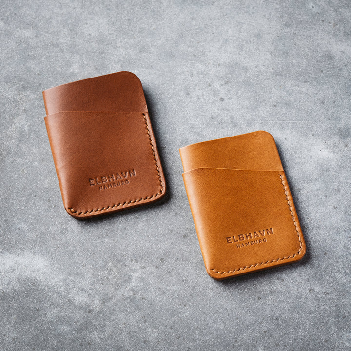 Emre Telli, Pocket Folio, Vacchetta leather, gold-colored, 8cm x 12cm