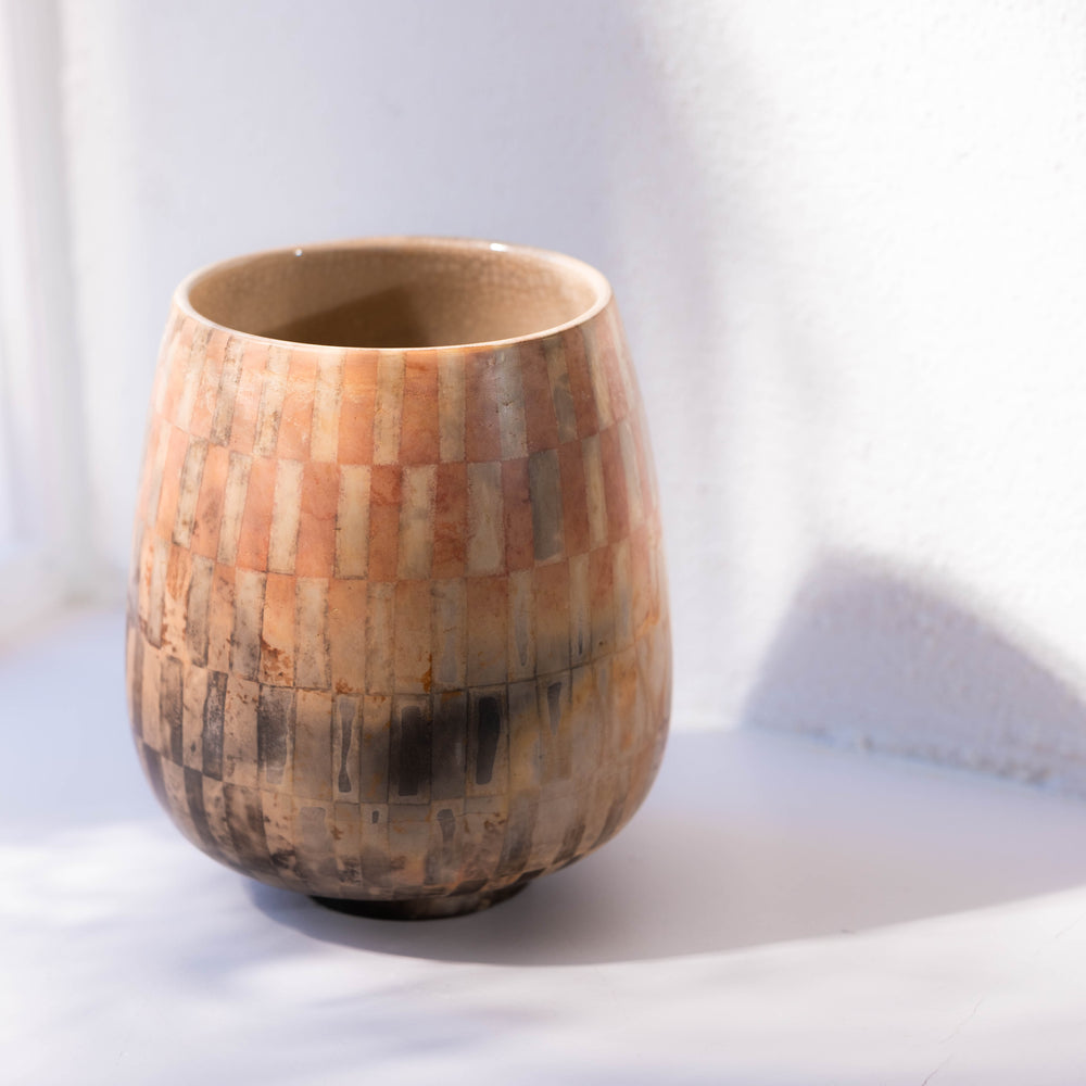 Asta Volkensfeld, Vase, Rauchbrand, Ansicht Front | haptik.de