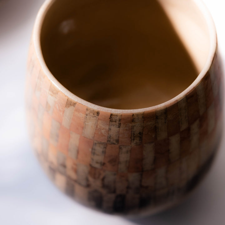 Asta Volkensfeld, Vase, Rauchbrand Ansicht Top | haptik.de