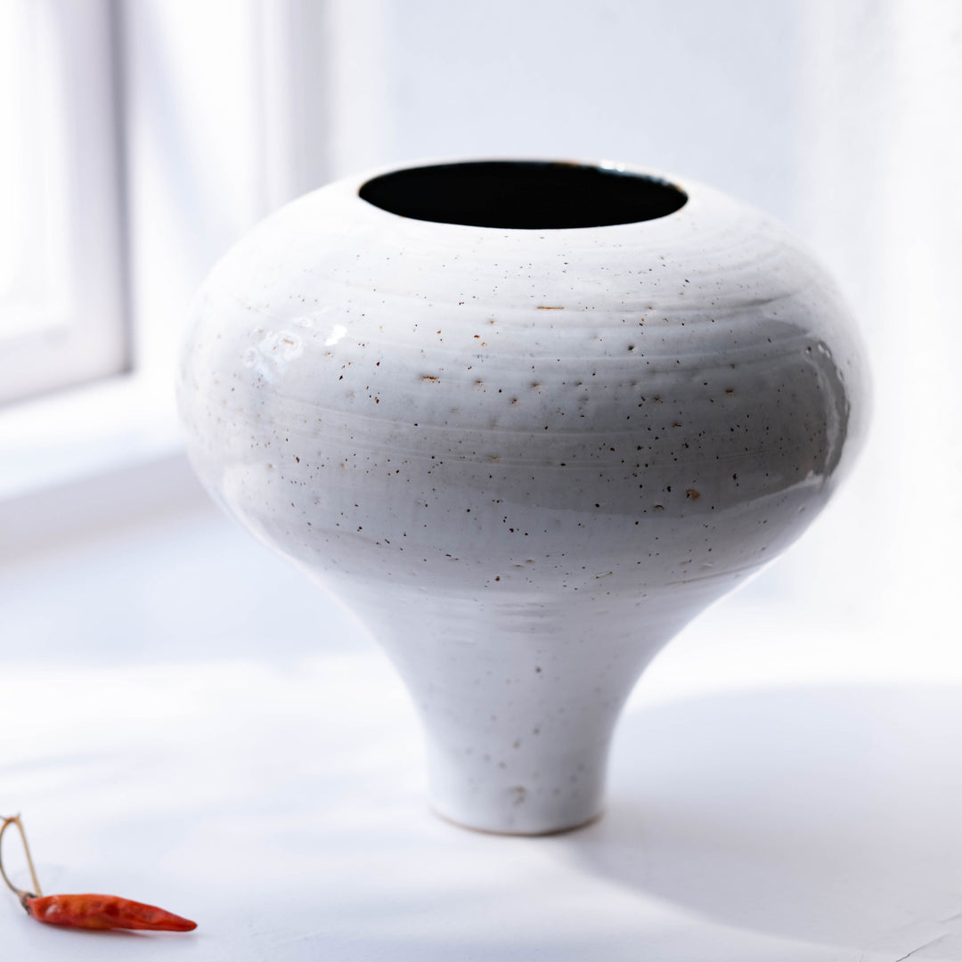 Carolin Ludwigs, Keramik Vase, weiß, Zoom | haptik.de
