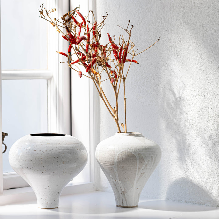 Carolin Ludwigs, Keramik Vase, weiß, Mood Twin | haptik.de