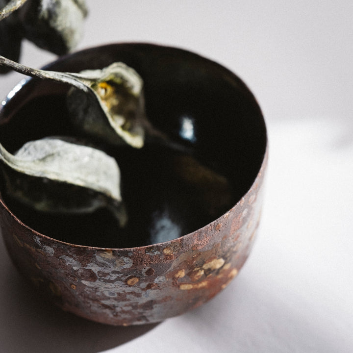Dietlind Wolf Traces Schale Steinzeug Rot mood | haptik.de