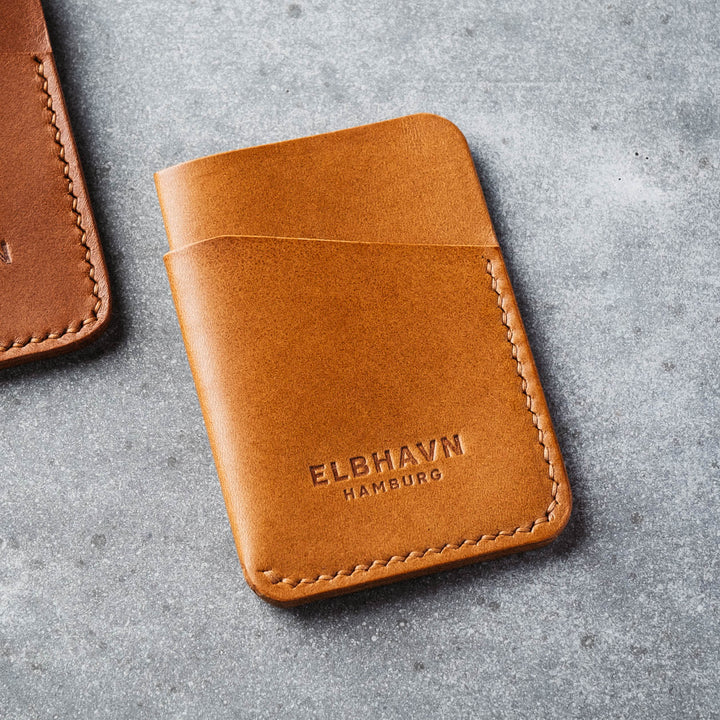 Emre Telli, Pocket Folio, Vacchetta leather, gold-colored, 8cm x 12cm