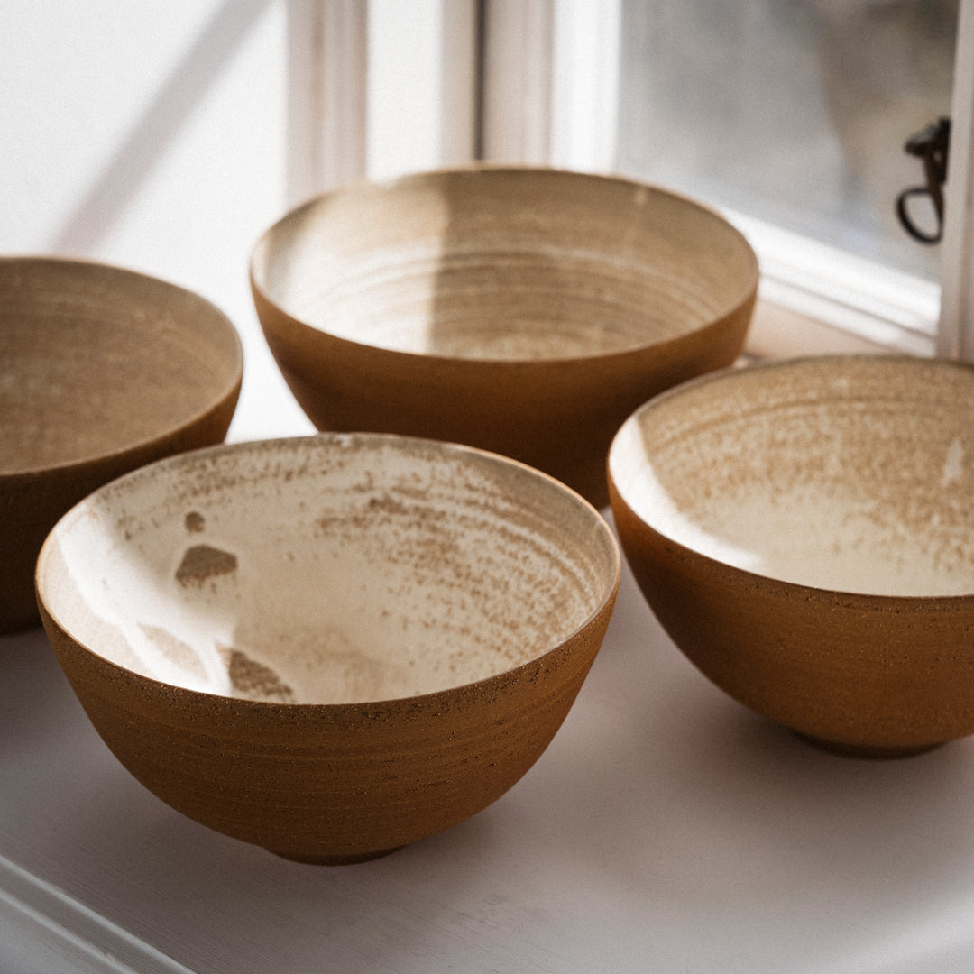 Malin Eva Altena, Suppenschale, Keramik/ Steinzeug, beige, H11cm x Ø20cm