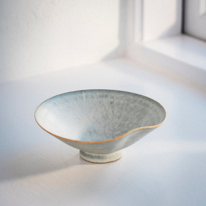Bisui Ishikawa, bowl, japanese ceramic, mint