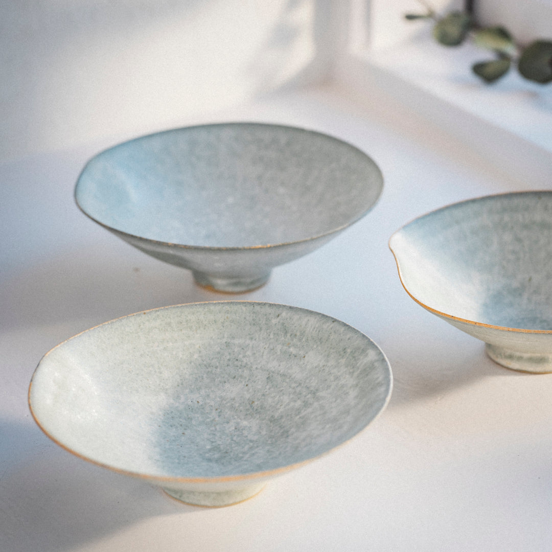 Bisui Ishikawa, bowl, japanese ceramic, mint