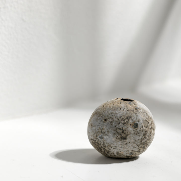 Tomoko Iwata,  Vase, Kieselform | japanische Keramik (TI32)
