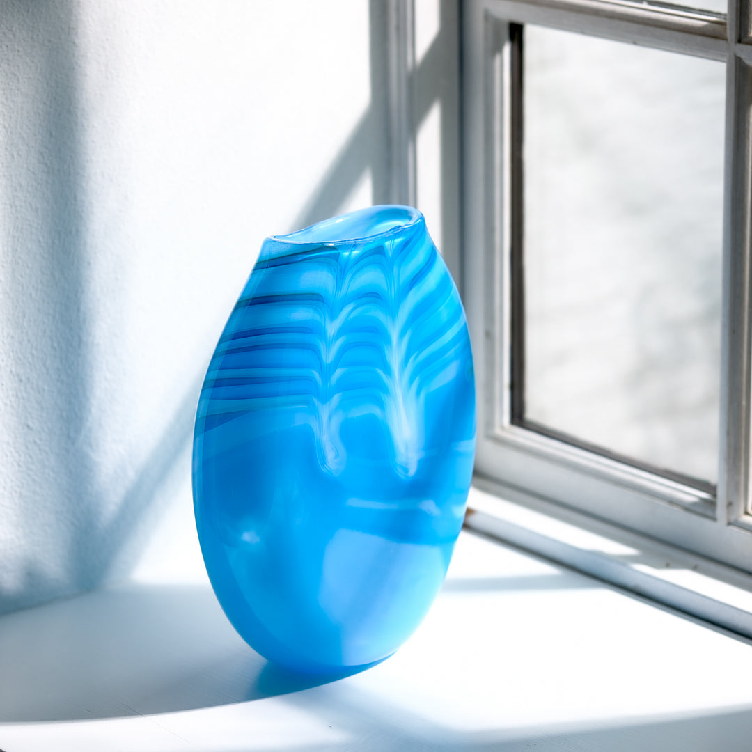 Barbara Ebner von Eschenbach, Glas-Vase Ellipse rechts | haptik.de