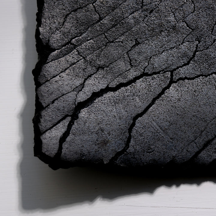 Gundula Sommerer, Raku Schale, rechteckig | schwarz  (GS122)