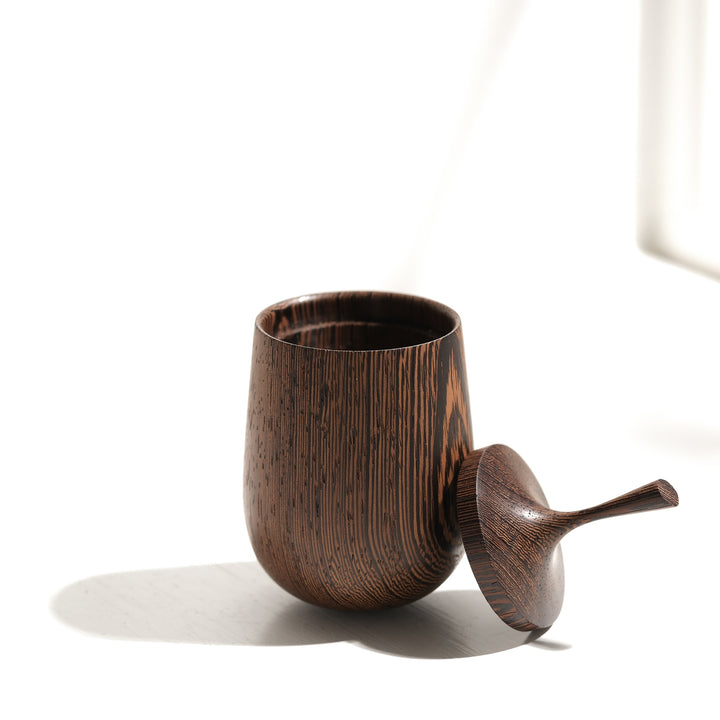 Horst Kontak, Holzdose, Wenge | handgedrechselt, (HK04)