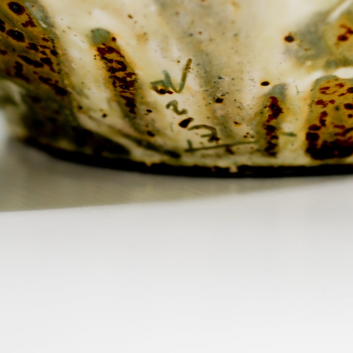 Marco Minetti, Buncheong vase, Korean-style, greenish | ash glaze (MM02)