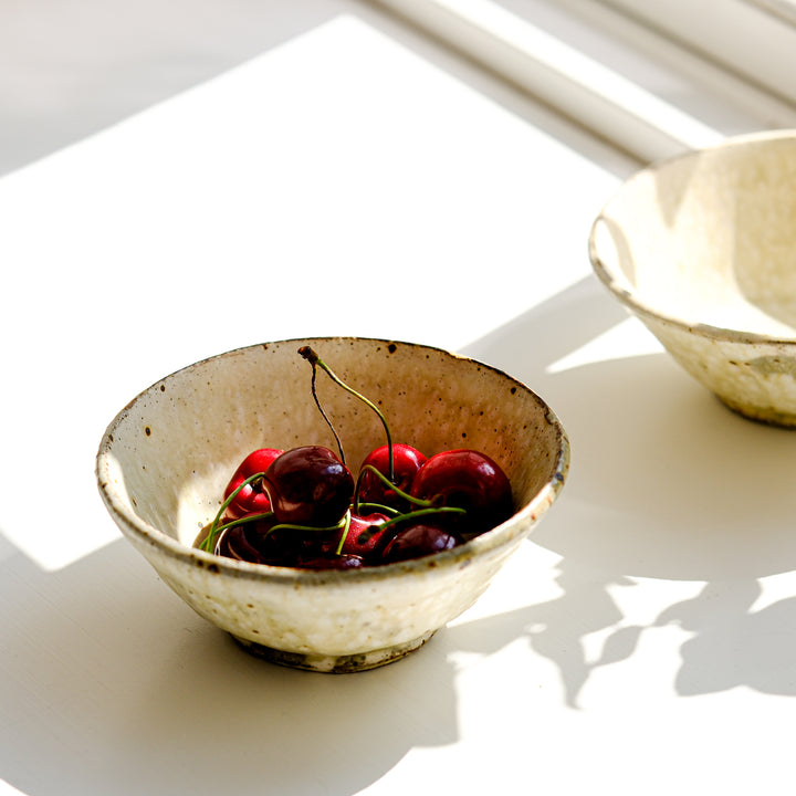 Marco Minetti, Korean sabal (bowl), small | ash glaze (MM21)