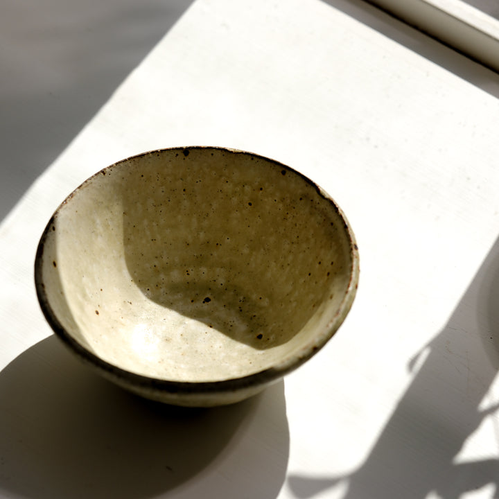 Marco Minetti, Korean sabal (bowl), small | ash glaze (MM21)