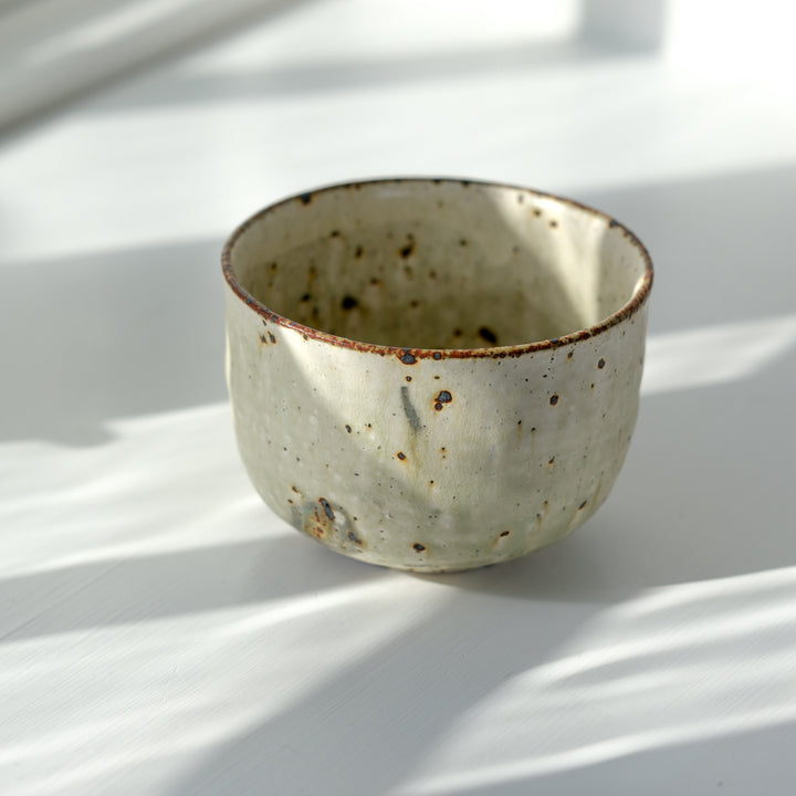 Marco Minetti, Matcha bowl, rounded shape, matt green | feldspar glaze (MM28)