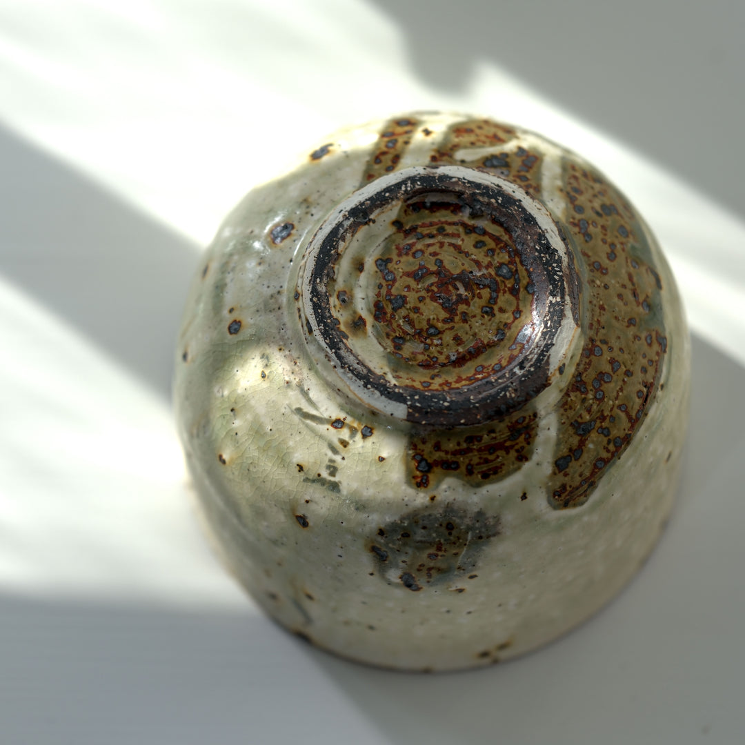 Marco Minetti, Matcha bowl, rounded shape, matt green | feldspar glaze (MM28)