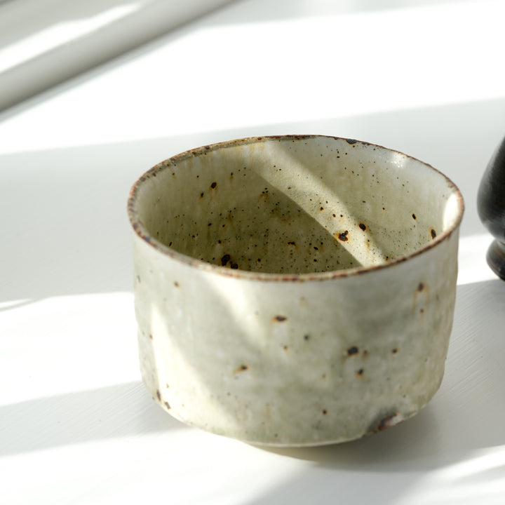 Marco Minetti, Matcha bowl, straight shape, matt green | feldspar glaze (MM30)