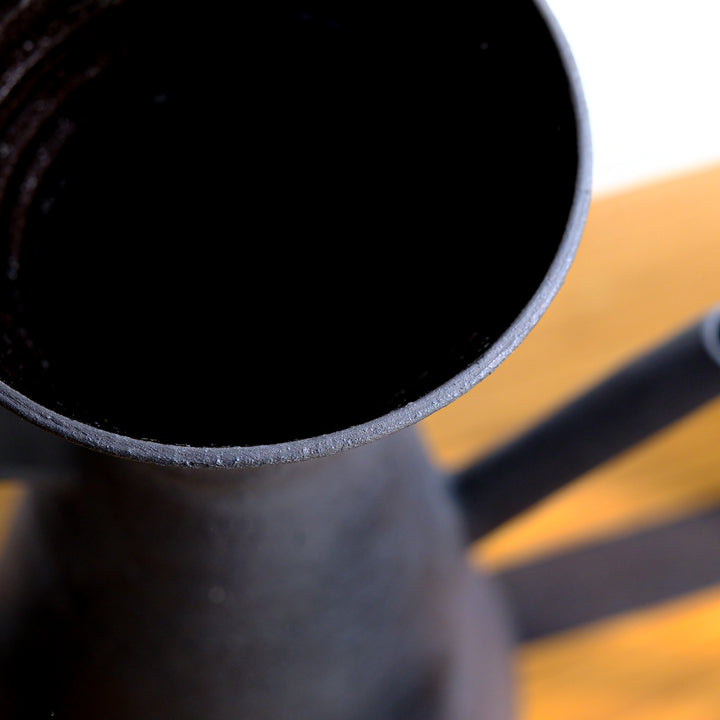 Saeam Kwon, Keramik, Kaffeekanne inkl. Filter, 200ml | matt schwarz (SK19)