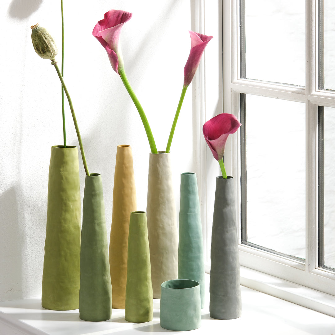 Silke Wellmeier, porcelain mug | green-blue (SW34)
