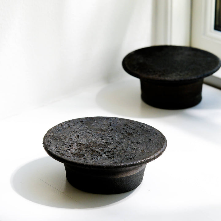 Kikuchi Toru, bowl, flat | Japanese ceramics (KT13)