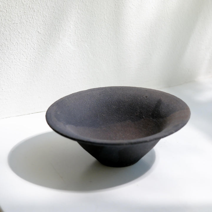 Toru Kikuchi, Schale, flach | japanische Keramik (KT19)