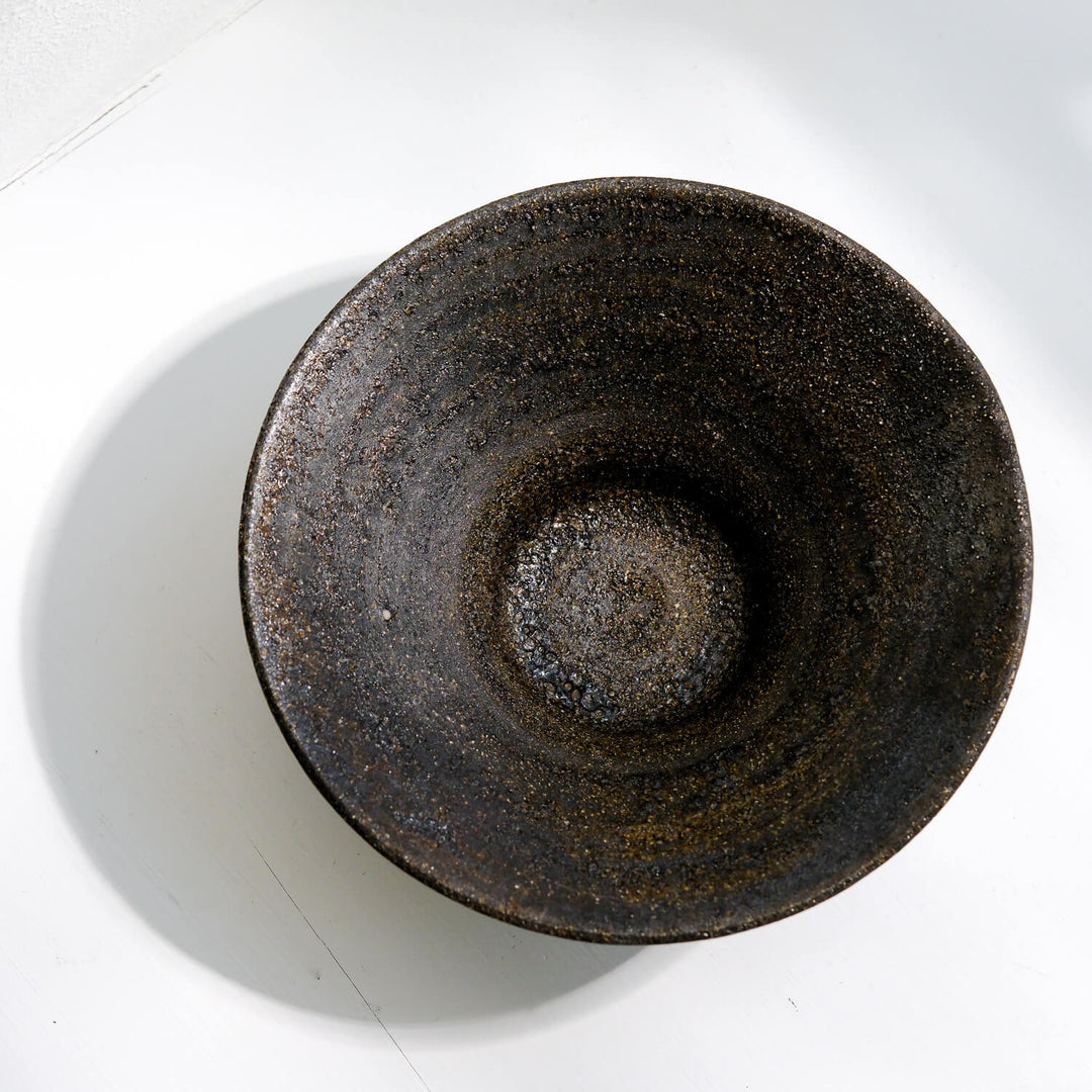 Toru Kikuchi, Schale, flach | japanische Keramik (KT27)