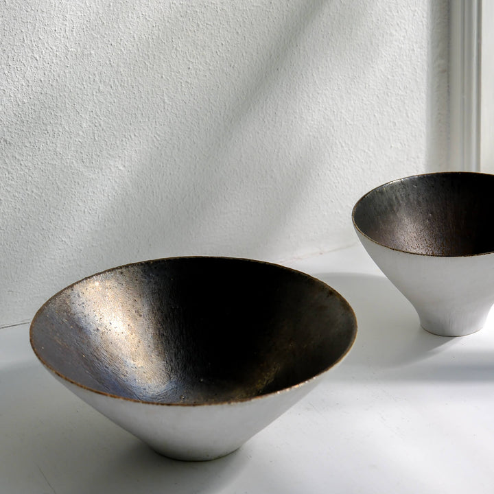 Toshifumi Tashiro, Schale gerade, weiß |  japanische Keramik aus Mashiko (TT03)