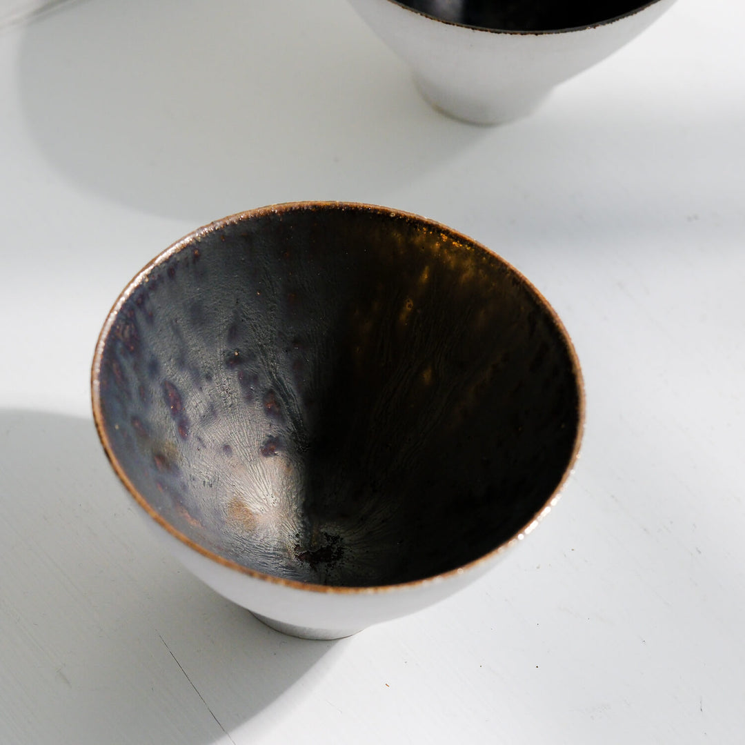 Toshifumi Tashiro, Schale klein | japanische Keramik aus Mashiko, schwarz (TT18)