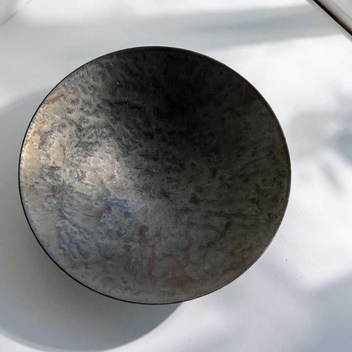 Toshifumi Tashiro, Schale | japanische Keramik aus Mashiko, schwarz (TT19)