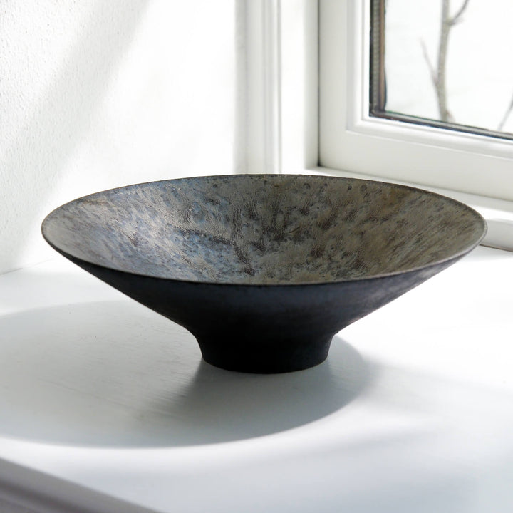 Toshifumi Tashiro, Schale | japanische Keramik aus Mashiko, schwarz (TT19)
