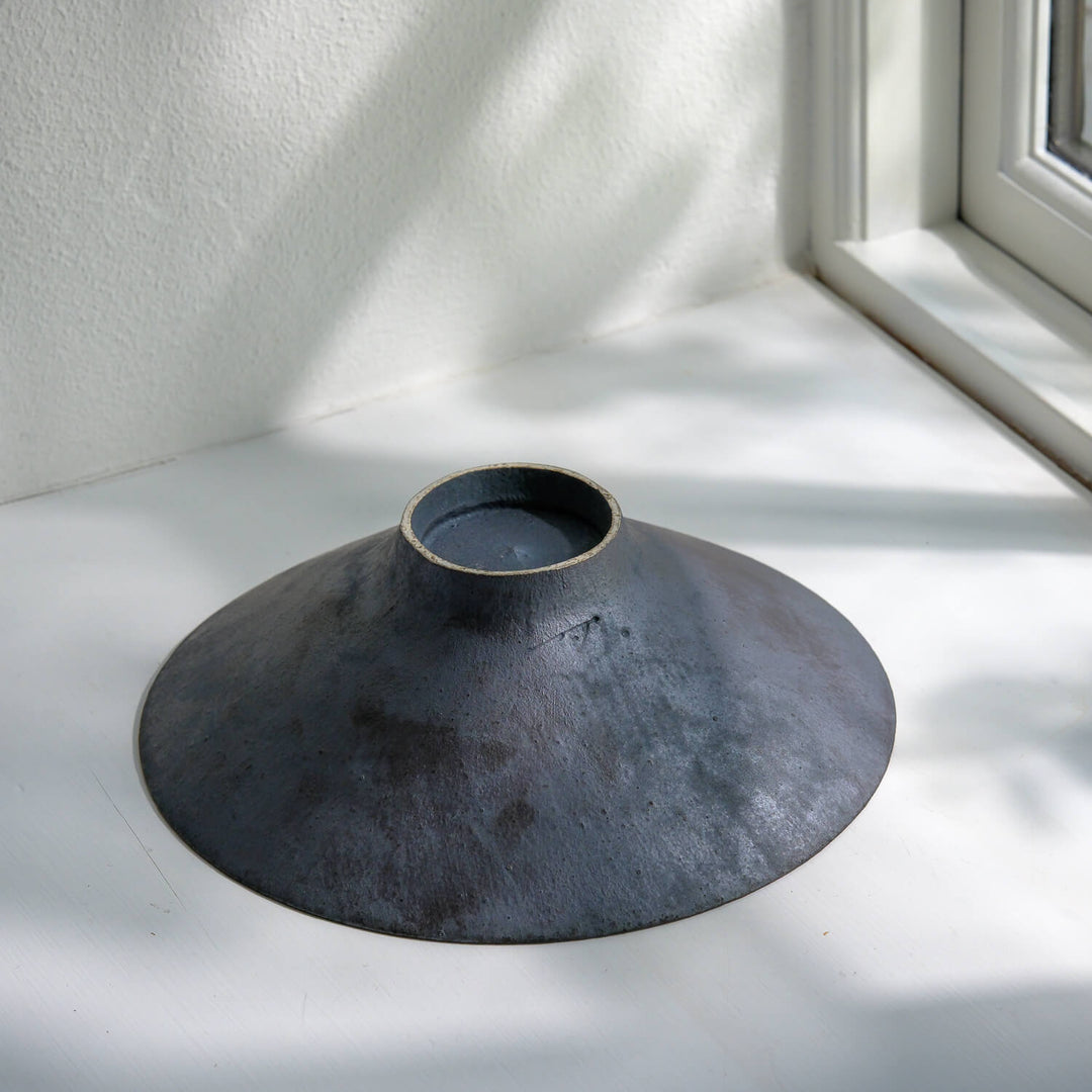 Toshifumi Tashiro, Schale | japanische Keramik aus Mashiko, schwarz (TT19)
