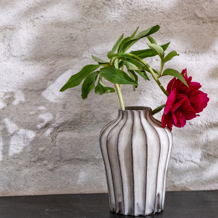 Yumiko Shimoya, Vase, jap. Keramik | Shinogi (YS07)