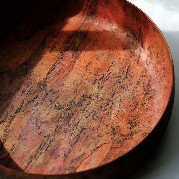 Laurenz Stockner, Schale Prettauer Kupfer, flach | Ø 28 cm (LS06)