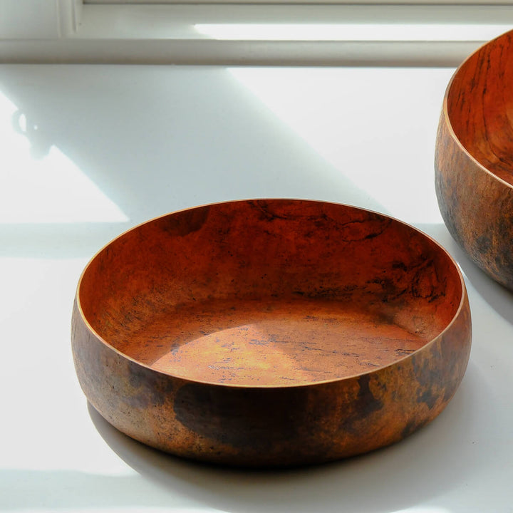 Laurenz Stockner, Schale Prettauer Kupfer, flach | Ø 20 cm (LS07)