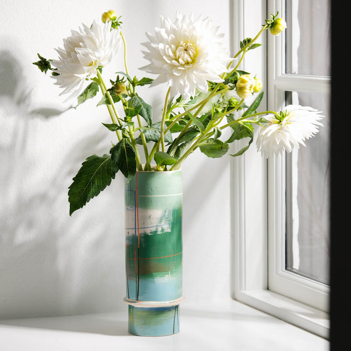 Elke Sada, Vase, Handmade, Earthenware | Colorful (ES05)