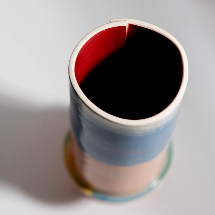 Elke Sada, Vase, Handmade, Earthenware | Colorful (ES03)