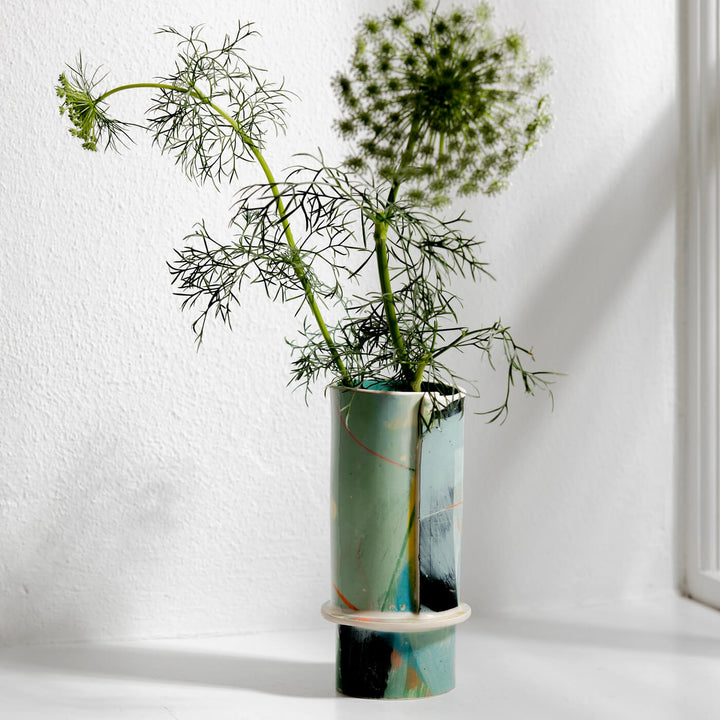 Elke Sada, Vase, Handmade, Earthenware | Colorful (ES01)