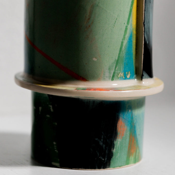Elke Sada, Vase, Handmade, Earthenware | Colorful (ES01)